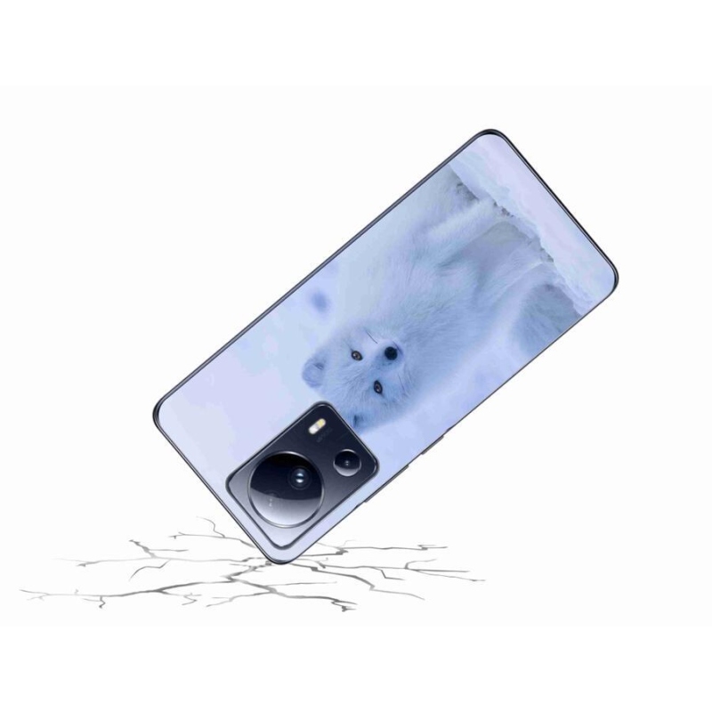 Gelový kryt mmCase na mobil Xiaomi 13 Lite - polární liška
