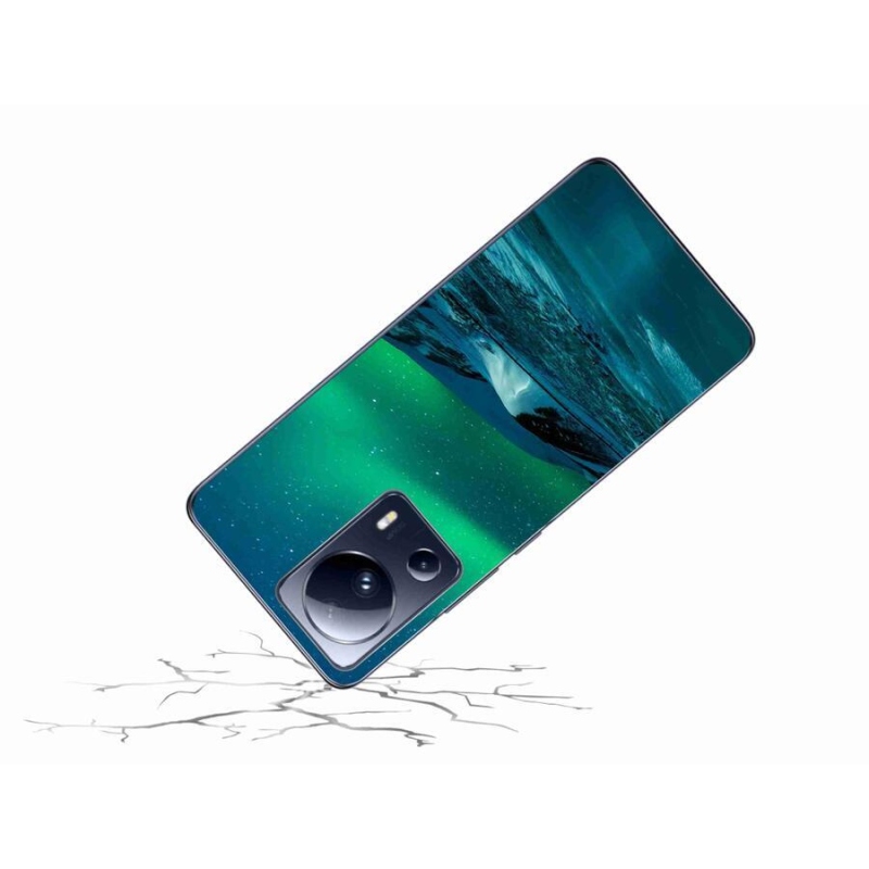 Gelový kryt mmCase na mobil Xiaomi 13 Lite - polární záře