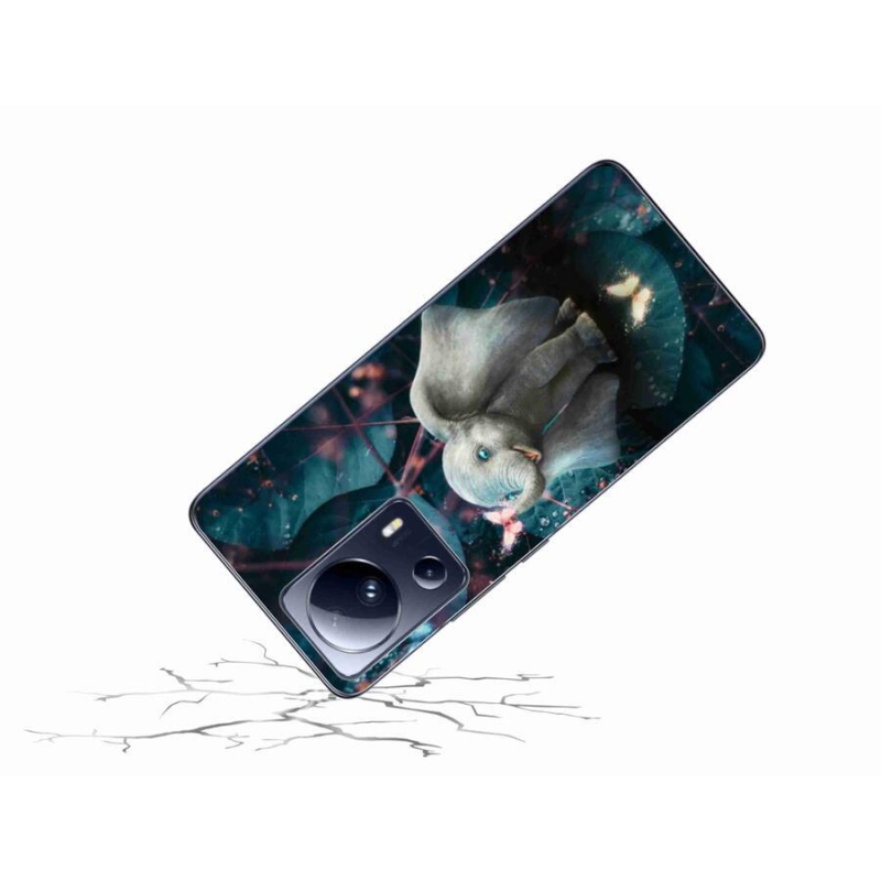 Gelový kryt mmCase na mobil Xiaomi 13 Lite - roztomilý slon