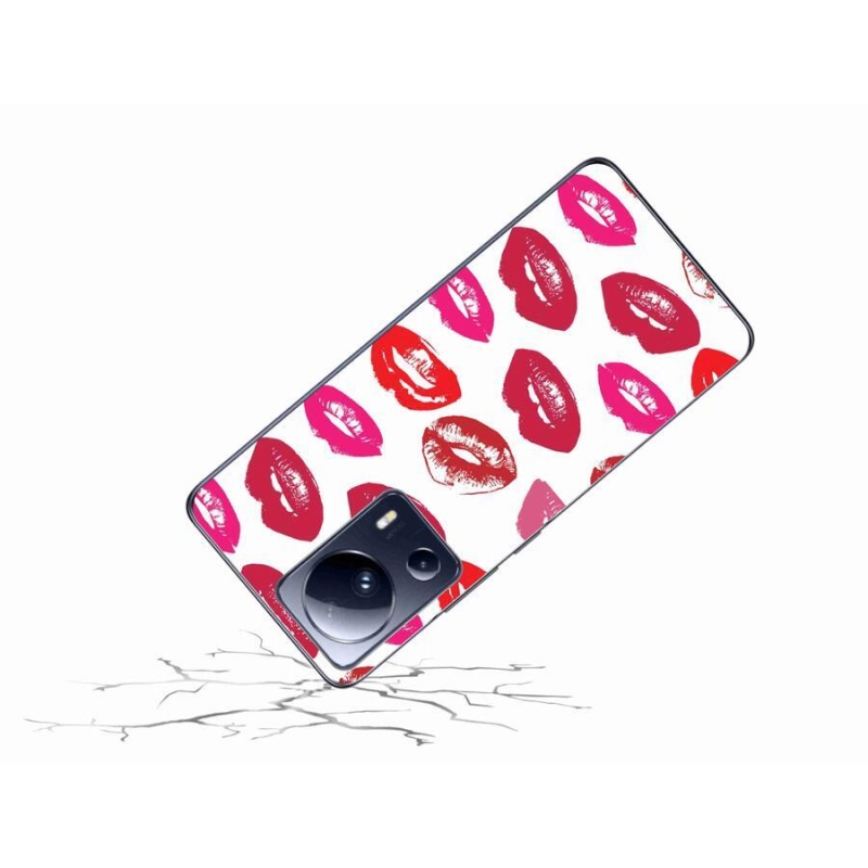 Gelový kryt mmCase na mobil Xiaomi 13 Lite - rty