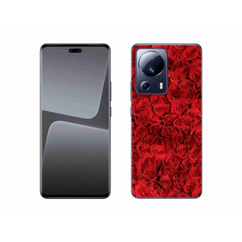 Gelový kryt mmCase na mobil Xiaomi 13 Lite - růže