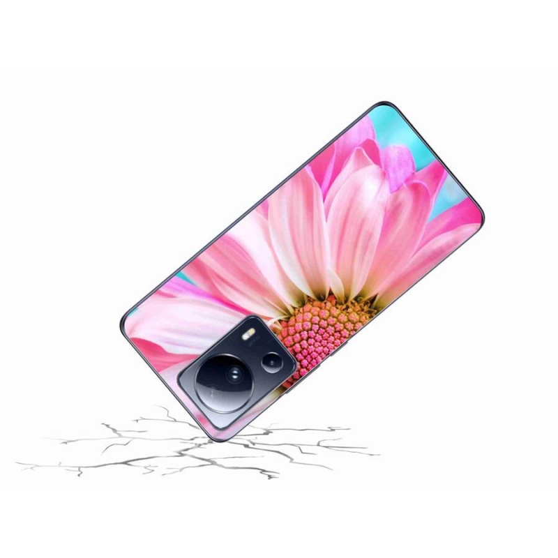 Gelový kryt mmCase na mobil Xiaomi 13 Lite - růžová květina