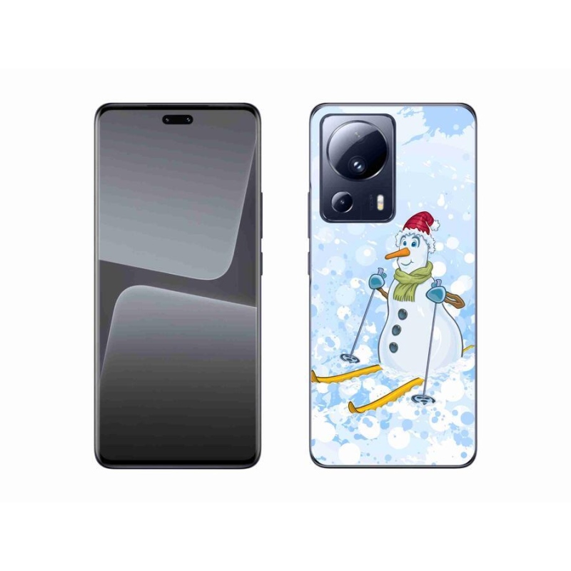 Gelový kryt mmCase na mobil Xiaomi 13 Lite - sněhulák