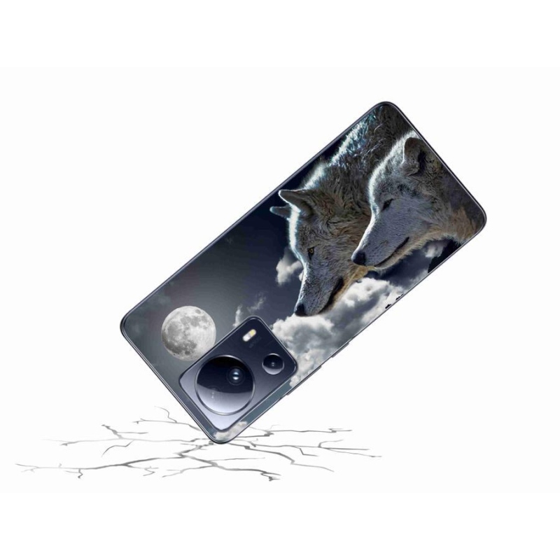 Gelový kryt mmCase na mobil Xiaomi 13 Lite - vlci