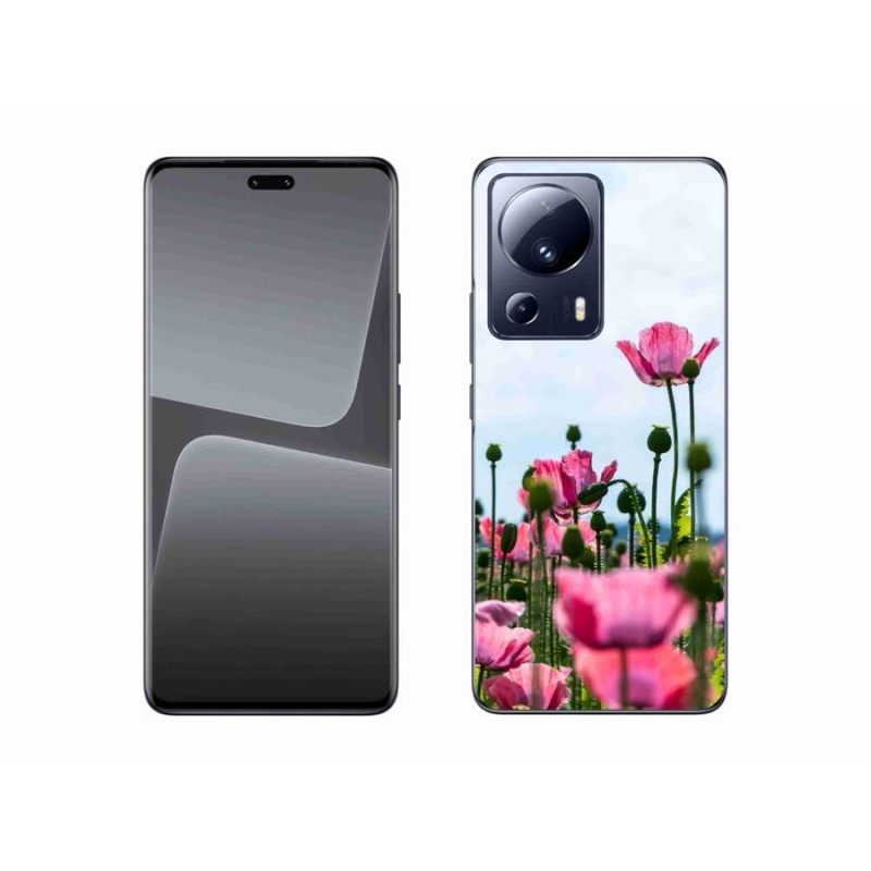 Gelový kryt mmCase na mobil Xiaomi 13 Lite - vlčí mák