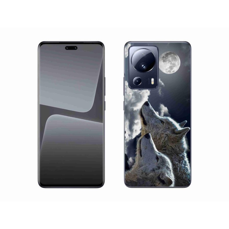 Gelový kryt mmCase na mobil Xiaomi 13 Lite - vlci