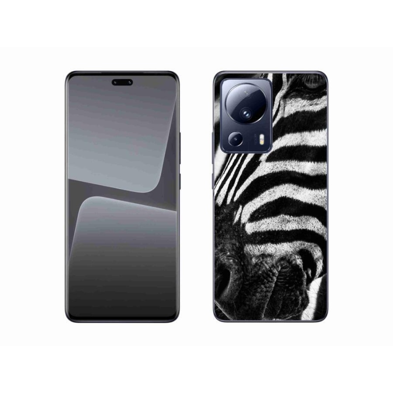 Gelový kryt mmCase na mobil Xiaomi 13 Lite - zebra