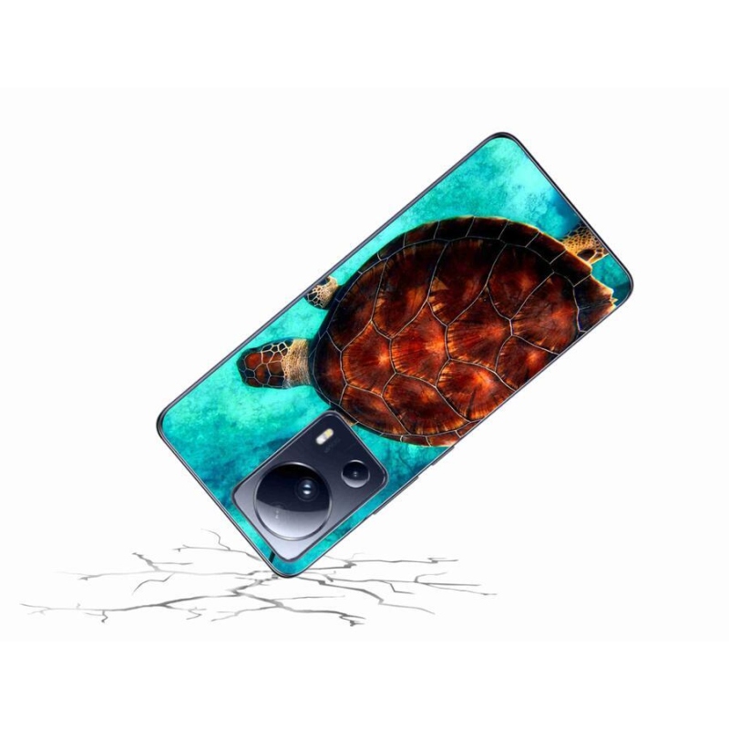 Gelový kryt mmCase na mobil Xiaomi 13 Lite - želva