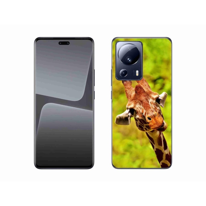 Gelový kryt mmCase na mobil Xiaomi 13 Lite - žirafa