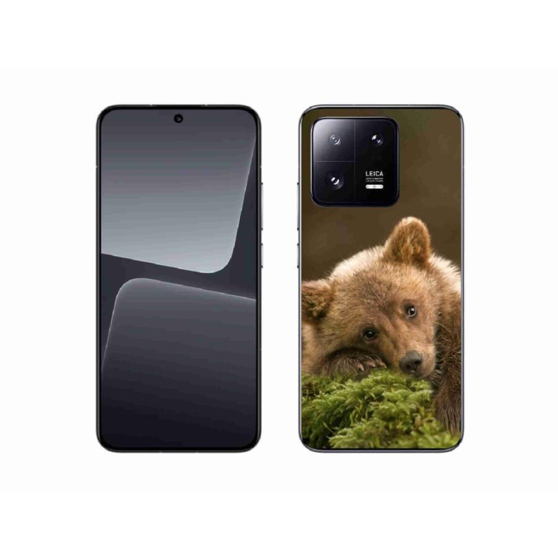 Gelový kryt mmCase na mobil Xiaomi 13 - medvěd