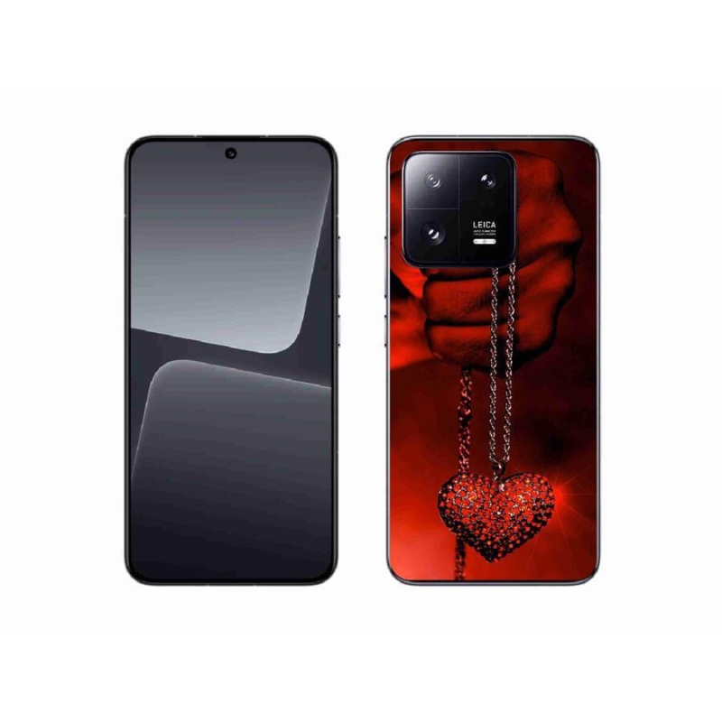 Gelový kryt mmCase na mobil Xiaomi 13 - náhrdelník