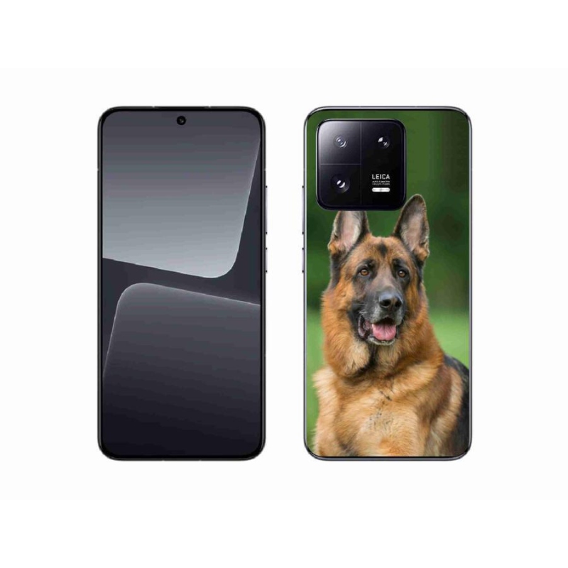 Gelový kryt mmCase na mobil Xiaomi 13 - německý ovčák