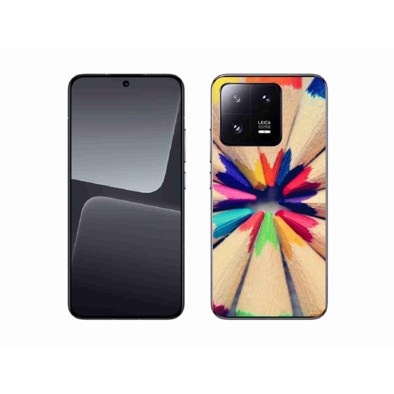 Gelový kryt mmCase na mobil Xiaomi 13 - pastelky