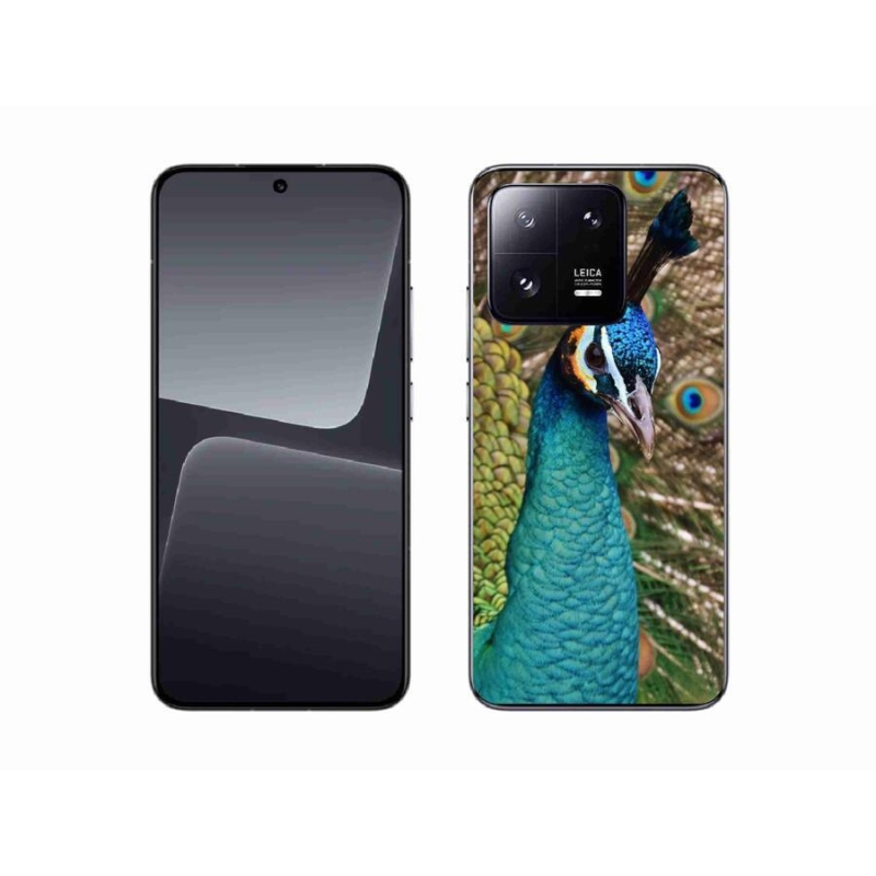 Gelový kryt mmCase na mobil Xiaomi 13 - páv
