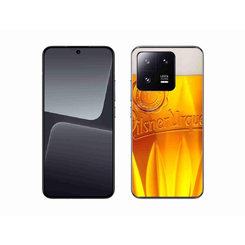 Gelový kryt mmCase na mobil Xiaomi 13 - pivo
