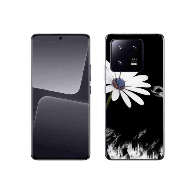 Gelový kryt mmCase na mobil Xiaomi 13 Pro - bílá květina