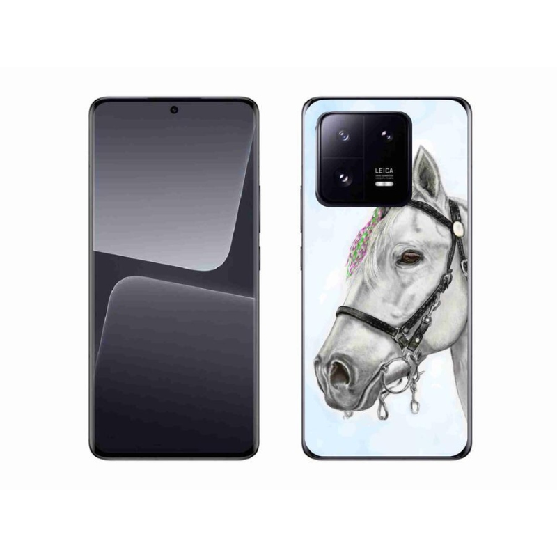 Gelový kryt mmCase na mobil Xiaomi 13 Pro - bílý kůň 1