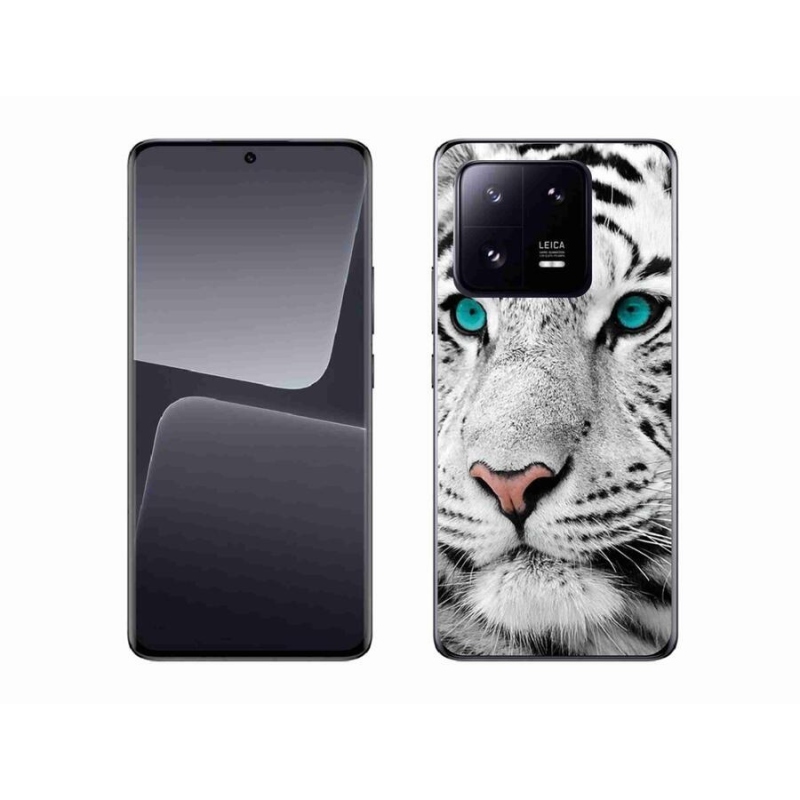 Gelový kryt mmCase na mobil Xiaomi 13 Pro - bílý tygr