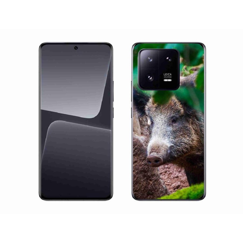 Gelový kryt mmCase na mobil Xiaomi 13 Pro - divoké prase