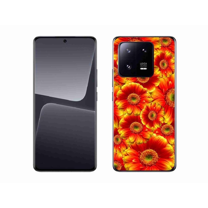 Gelový kryt mmCase na mobil Xiaomi 13 Pro - gerbera 1