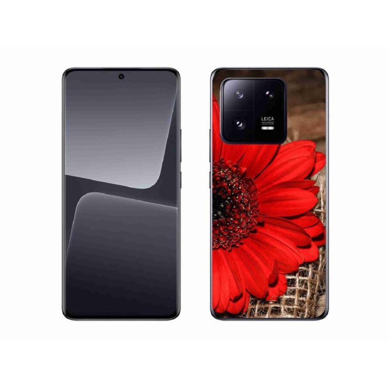 Gelový kryt mmCase na mobil Xiaomi 13 Pro - gerbera