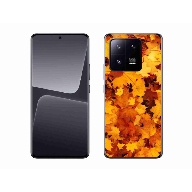 Gelový kryt mmCase na mobil Xiaomi 13 Pro - javorové listy