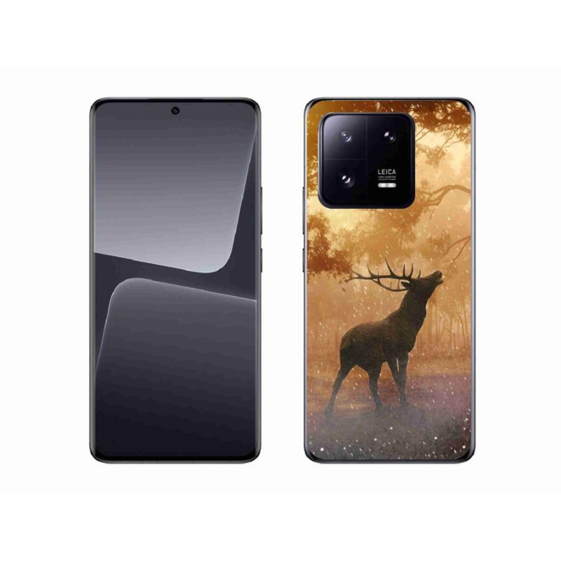 Gelový kryt mmCase na mobil Xiaomi 13 Pro - jelen v říji