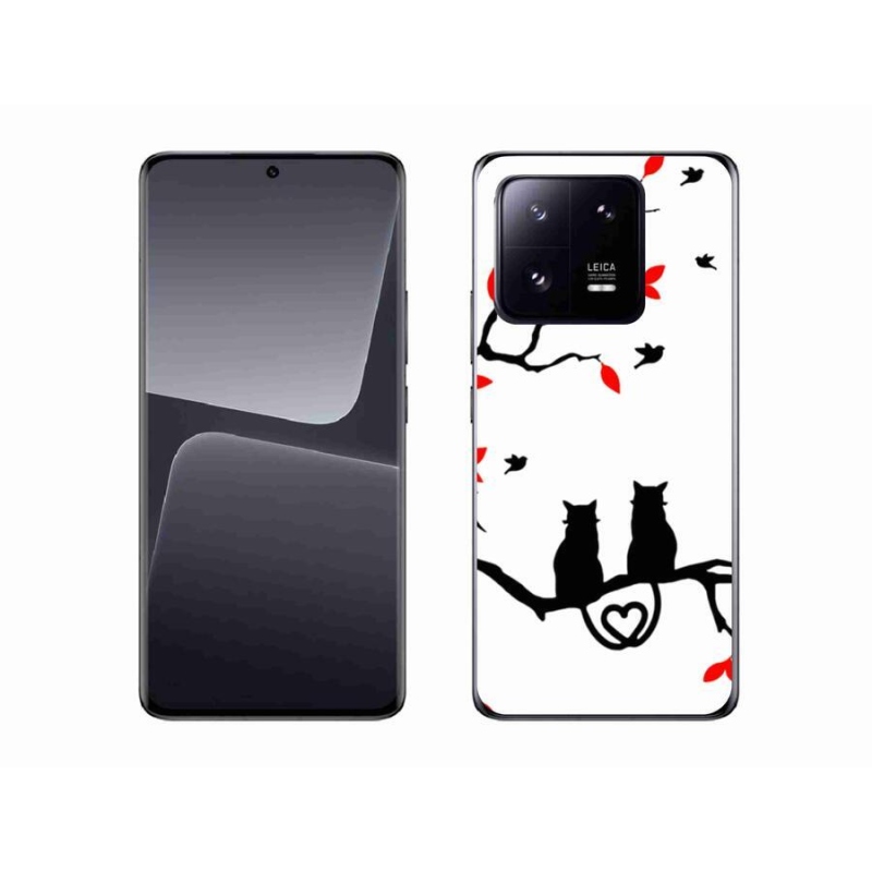 Gelový kryt mmCase na mobil Xiaomi 13 Pro - kočičí láska