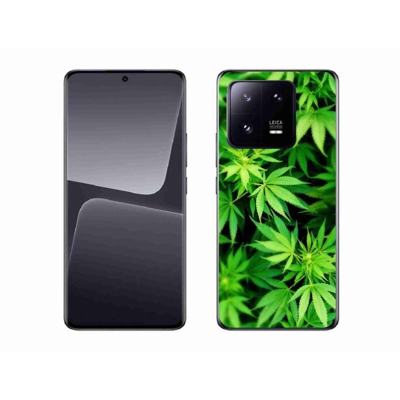 Gelový kryt mmCase na mobil Xiaomi 13 Pro - konopí 3