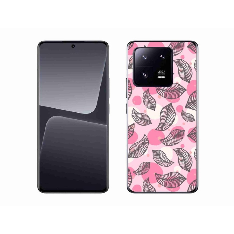 Gelový kryt mmCase na mobil Xiaomi 13 Pro - kreslené padající listy
