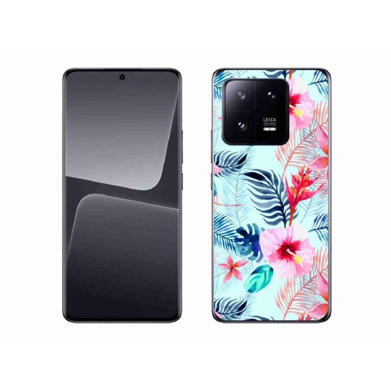 Gelový kryt mmCase na mobil Xiaomi 13 Pro - květiny