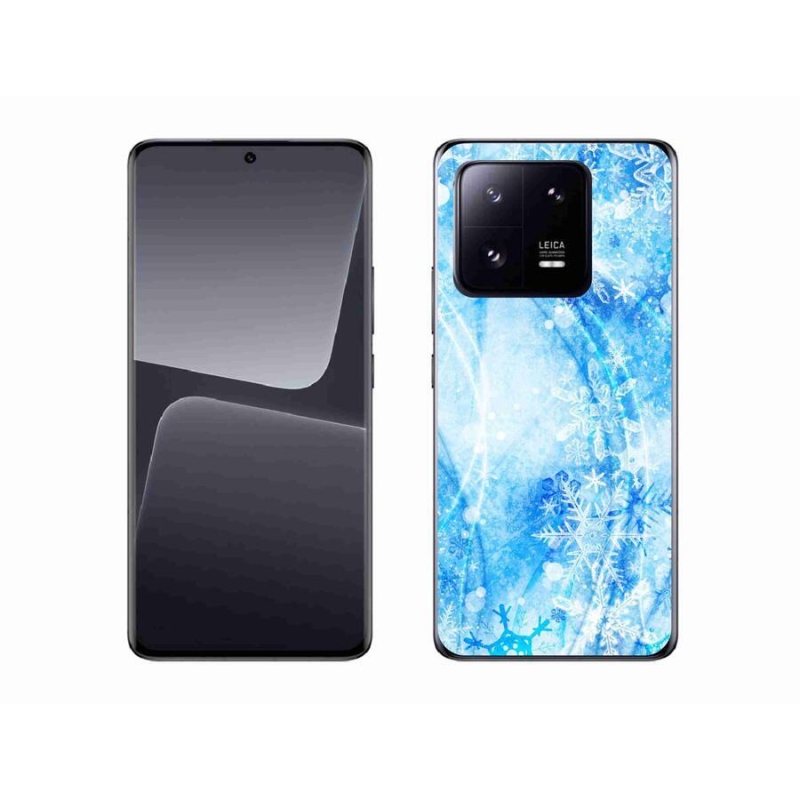 Gelový kryt mmCase na mobil Xiaomi 13 Pro - sněhové vločky