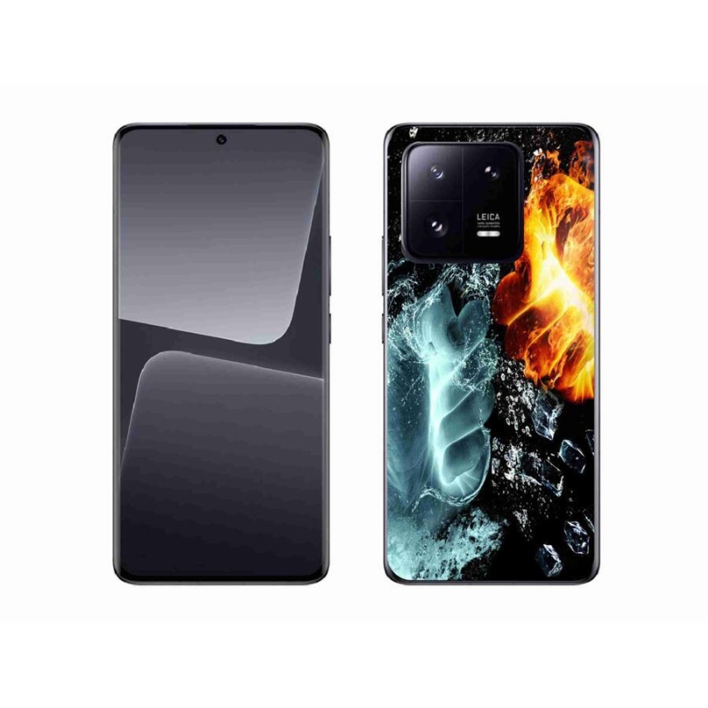 Gelový kryt mmCase na mobil Xiaomi 13 Pro - voda a oheň