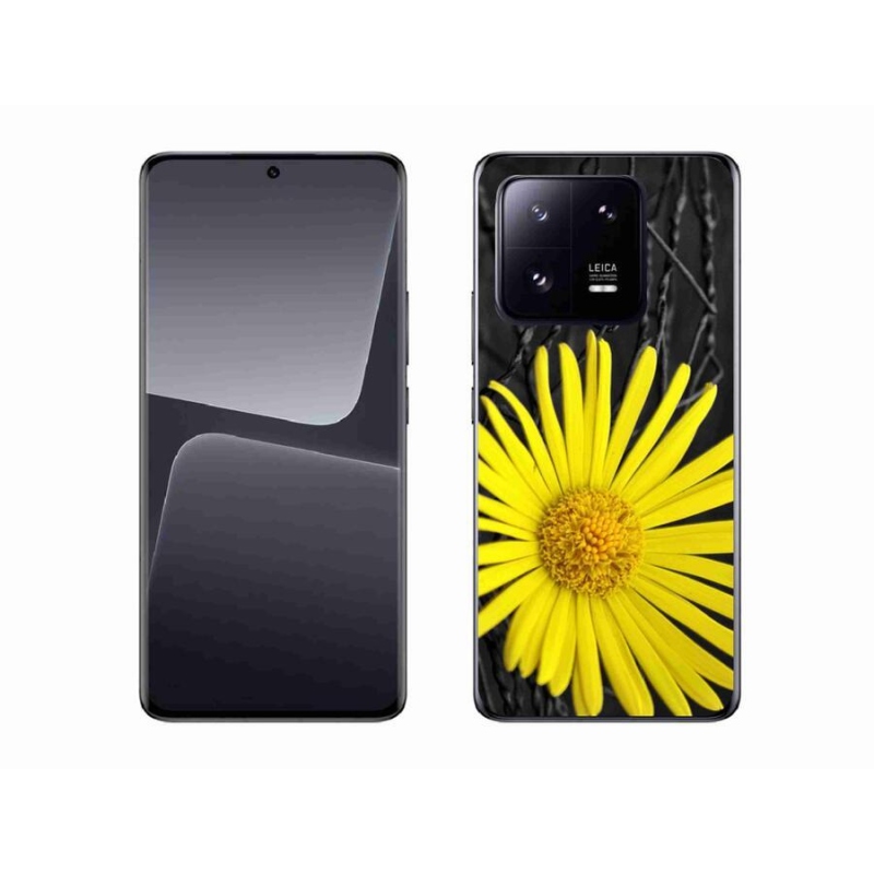Gelový kryt mmCase na mobil Xiaomi 13 Pro - žlutá květina
