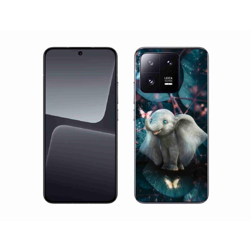 Gelový kryt mmCase na mobil Xiaomi 13 - roztomilý slon