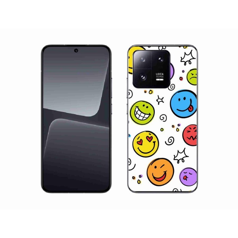 Gelový kryt mmCase na mobil Xiaomi 13 - smajlíci