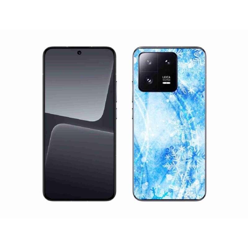 Gelový kryt mmCase na mobil Xiaomi 13 - sněhové vločky
