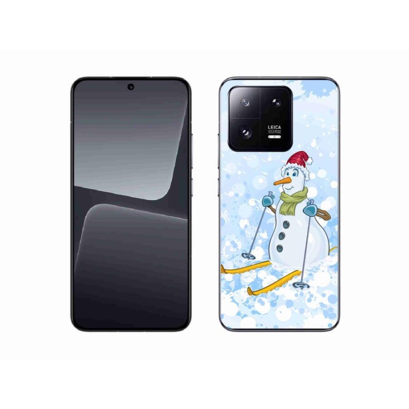 Gelový kryt mmCase na mobil Xiaomi 13 - sněhulák