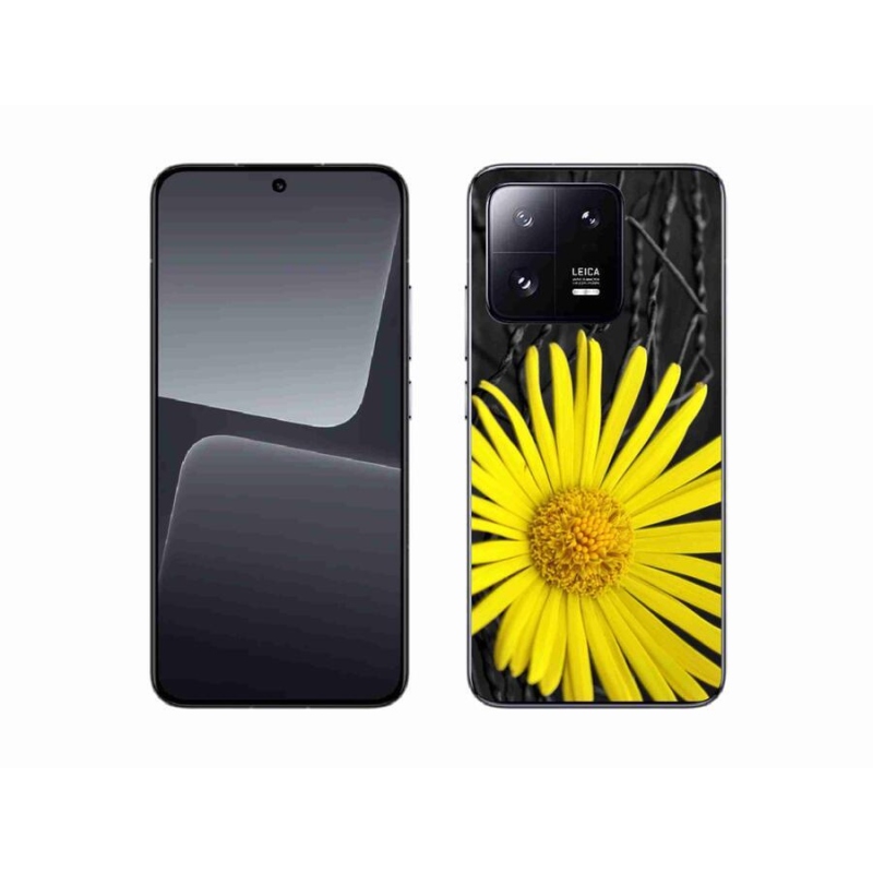 Gelový kryt mmCase na mobil Xiaomi 13 - žlutá květina