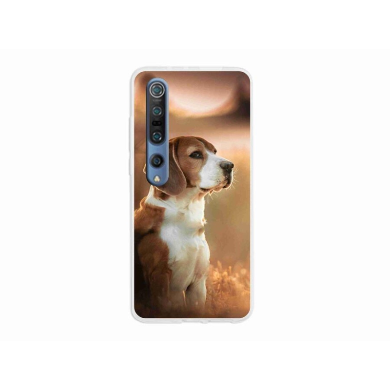 Gelový kryt mmCase na mobil Xiaomi Mi 10 - bígl