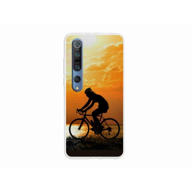 Gelový kryt mmCase na mobil Xiaomi Mi 10 - cyklovýlet