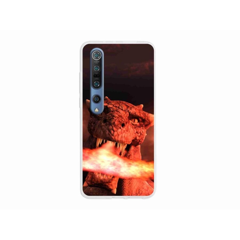 Gelový kryt mmCase na mobil Xiaomi Mi 10 - drak