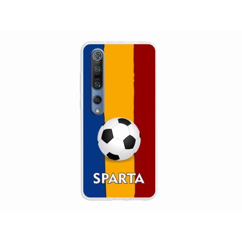 Gelový kryt mmCase na mobil Xiaomi Mi 10 - fotbal 1