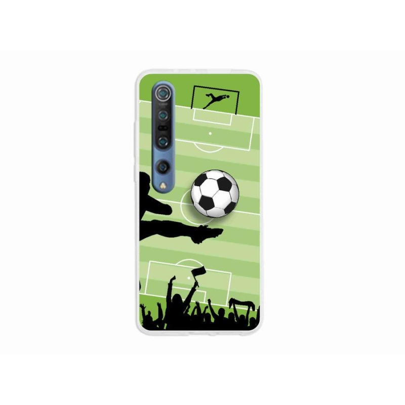 Gelový kryt mmCase na mobil Xiaomi Mi 10 - fotbal 3