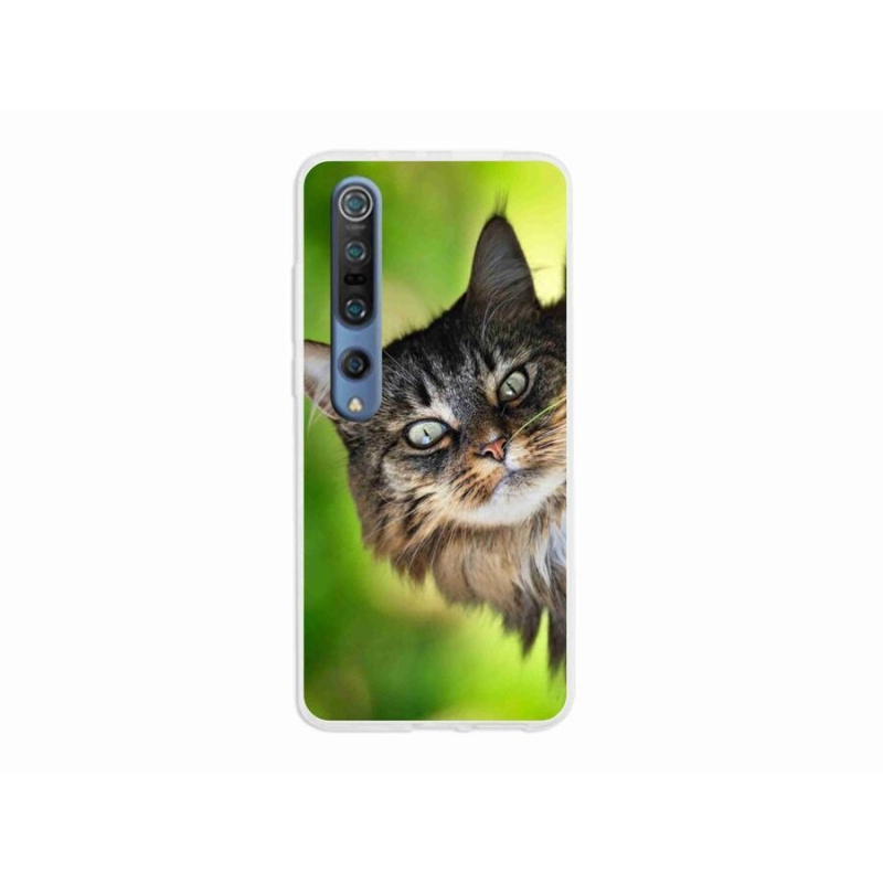 Gelový kryt mmCase na mobil Xiaomi Mi 10 - kočka 3