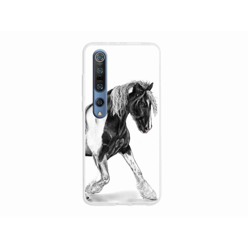 Gelový kryt mmCase na mobil Xiaomi Mi 10 - kůň