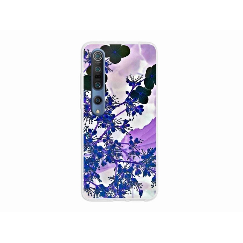 Gelový kryt mmCase na mobil Xiaomi Mi 10 - květ hortenzie