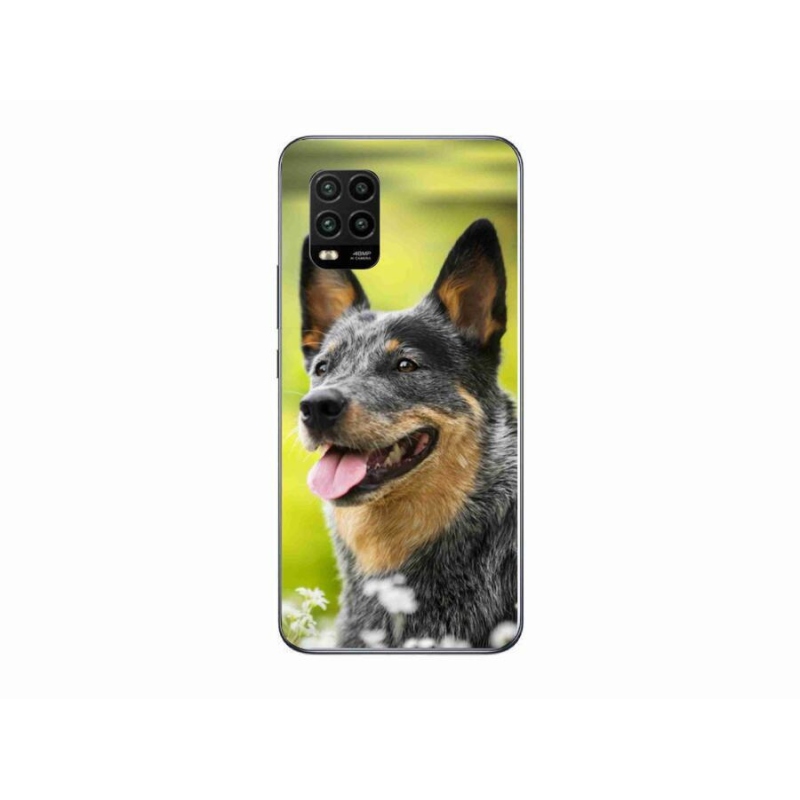 Gelový kryt mmCase na mobil Xiaomi Mi 10 Lite - australský honácký pes