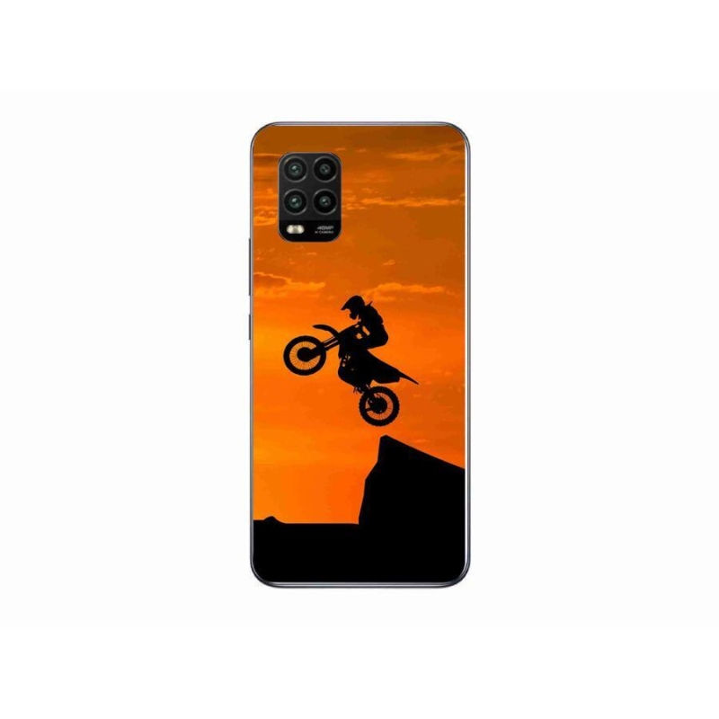 Gelový kryt mmCase na mobil Xiaomi Mi 10 Lite - motocross