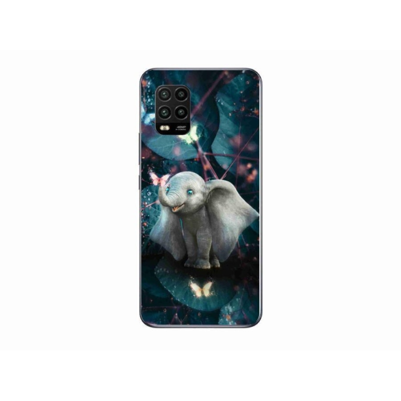 Gelový kryt mmCase na mobil Xiaomi Mi 10 Lite - roztomilý slon